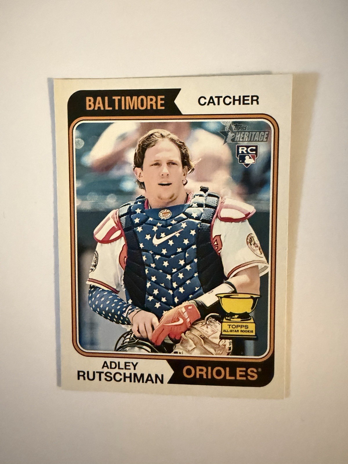 2023 Topps Heritage - Image Variation Adley Rutschman #7 (RC)