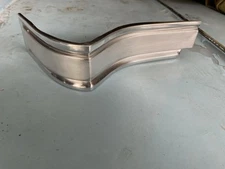 1965 oem Impala / Caprice Rear Panel Trunk Quarter Passenger Corner Cove Molding