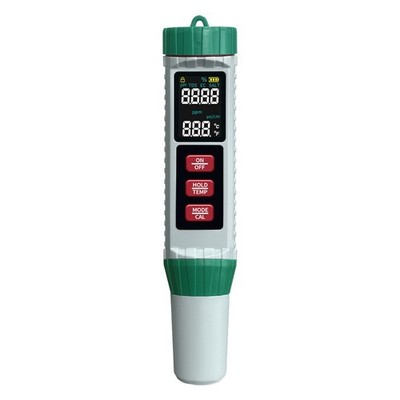 5 in 1 pH Meter with LCD Display for Pool Aquarium and Hydroponics Water