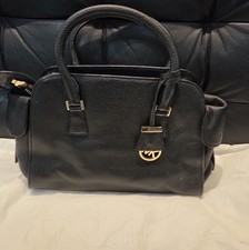 Preloved Black Leather Hand Bag