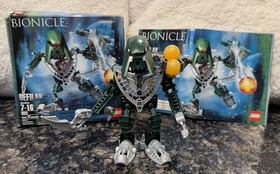 Bionicle Matoran of Mahri Nui Set of 4:  8929 , 8930 , 8931 , 8932 w/box&manuals