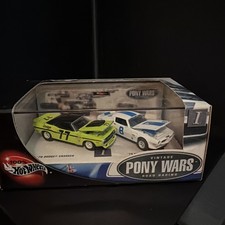 Noblespirit Hot Wheels 100 Vintage Pony Wars Road Racing Set Of 2 2002 Sealed