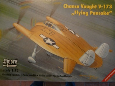 1/72 SWORD Ref 72018 Chance Vought V-173 ''Flying Pancake'' Model Airplane