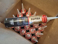 Case of 20 Tubes PPG Mulco Super Expert Thermoplastic Sealant Bright Red Caulk