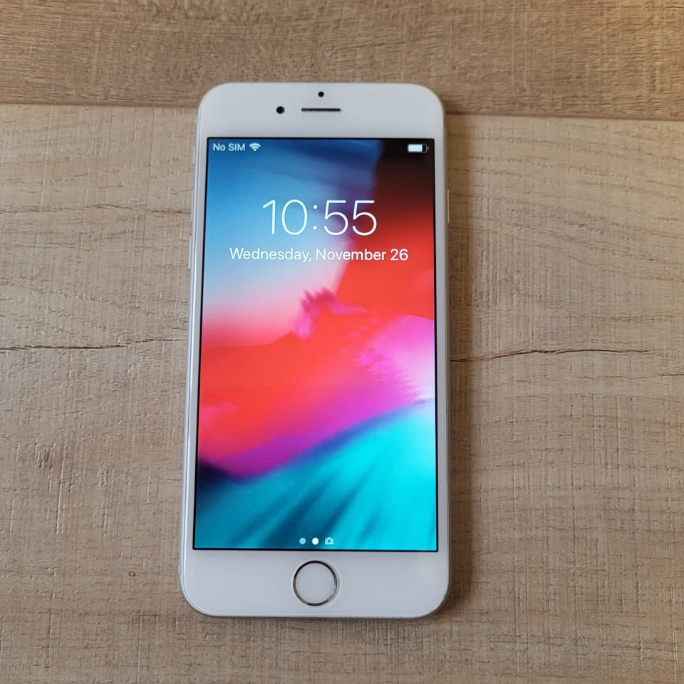 Apple iPhone 6 Plateado 16GB Modelo A1549 Desbloqueado Buen Restablecimiento de Fábrica Foto 2 de 4