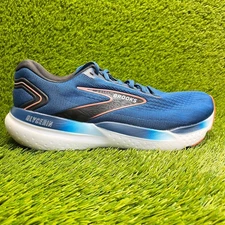 Brooks Glycerin 21 Mens Size 12.5EE Blue White Athletic Running Shoes Sneakers