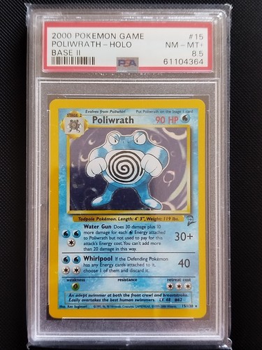 Poliwrath graded PSA 8.5 for sale on eBay