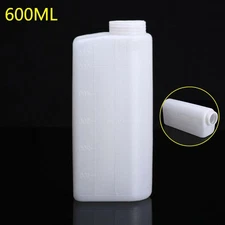 600ML 2 Stroke Oil Petrol Fuel Mixing Bottle Container for Chainsaw Strimmers B