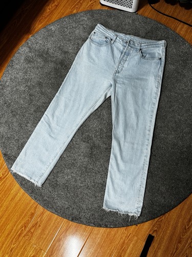 Levi's Topman River Island Slim Skinny Straight Distressed Denim Jeans