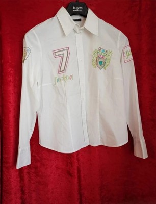 Verse Damen Bluse Gr. 40 Weiß