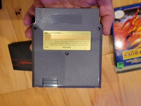 Dungeons & Dragons Heroes of the Lance Nintendo NES CIB Tested