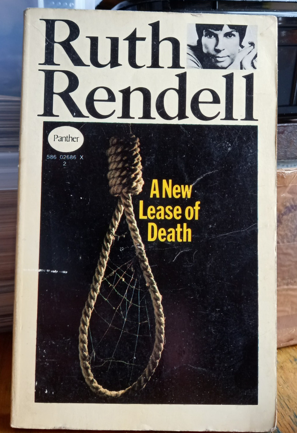 A New Lease of Death Ruth Rendell 1970 Panther PB Inspector Wexford Mystery