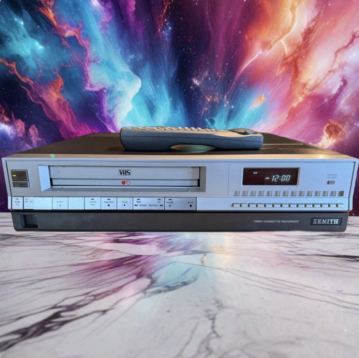 Vintage Zenith VCR VR 2000 Tested Working As Intended Very Rare High Fidelity🔥