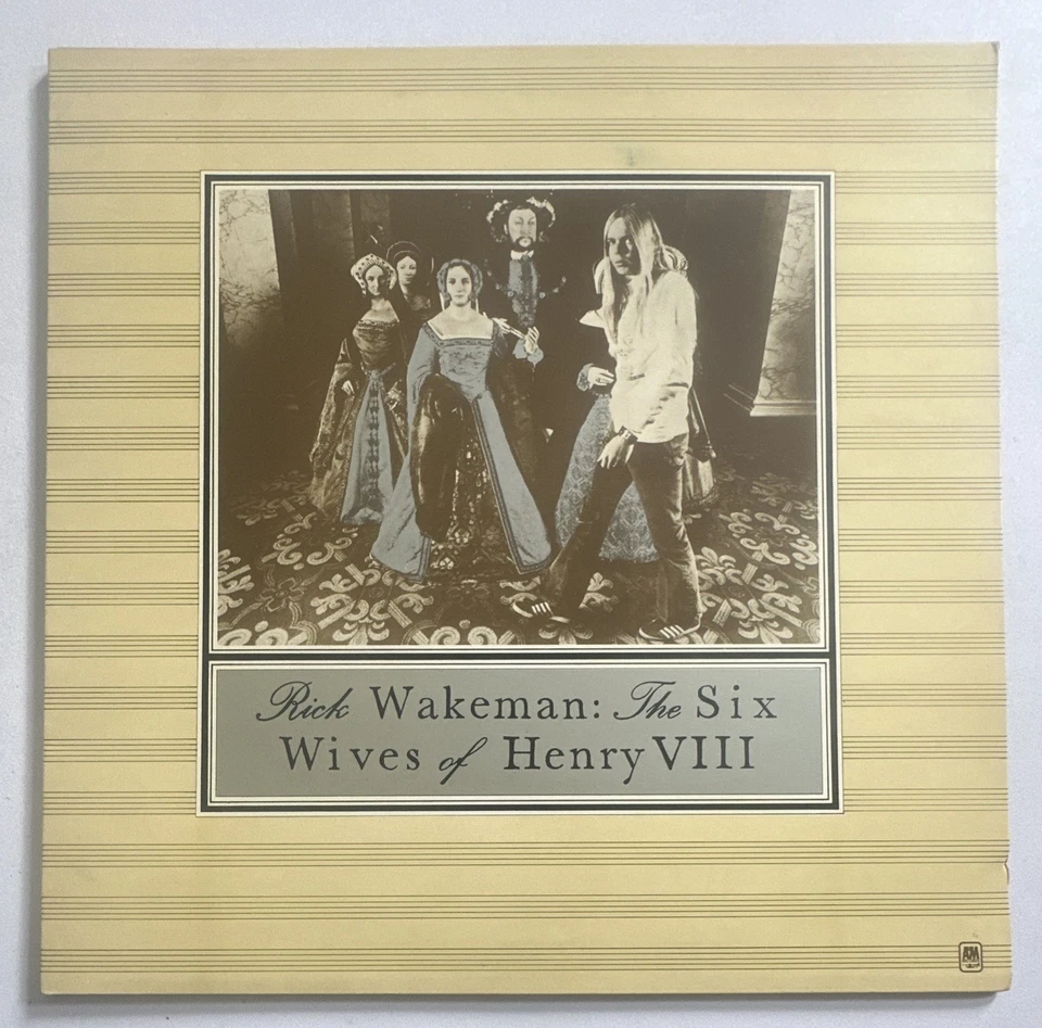 Rick Wakeman~The Six Wives Of Henry VIII~1973 12" Vinyl AMLH 64361  EX / EX - Imagem 2 de 4