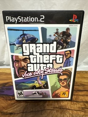 Grand Theft Auto: Vice City Stories Sony PlayStation 2, 2007 - CIB With Map PS2