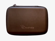 Virgin Australia Airways Toiletry Amenity Kit Bag Travel Hard Case Empty Unused