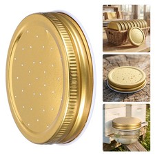 6 Pcs Feeder Cap: Waterer Station Lid Replacement Beehive Entrance