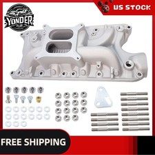 Intake Manifold For Small Block Ford Sbf 260 289 302 Dual Plane Aluminum