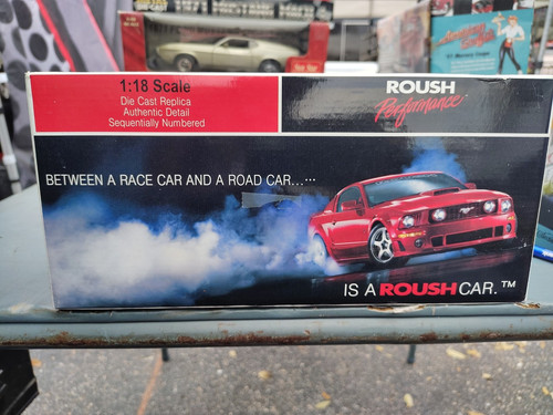 Team Caliber Roush Mustang 1:18 Scale Diecast Model Red