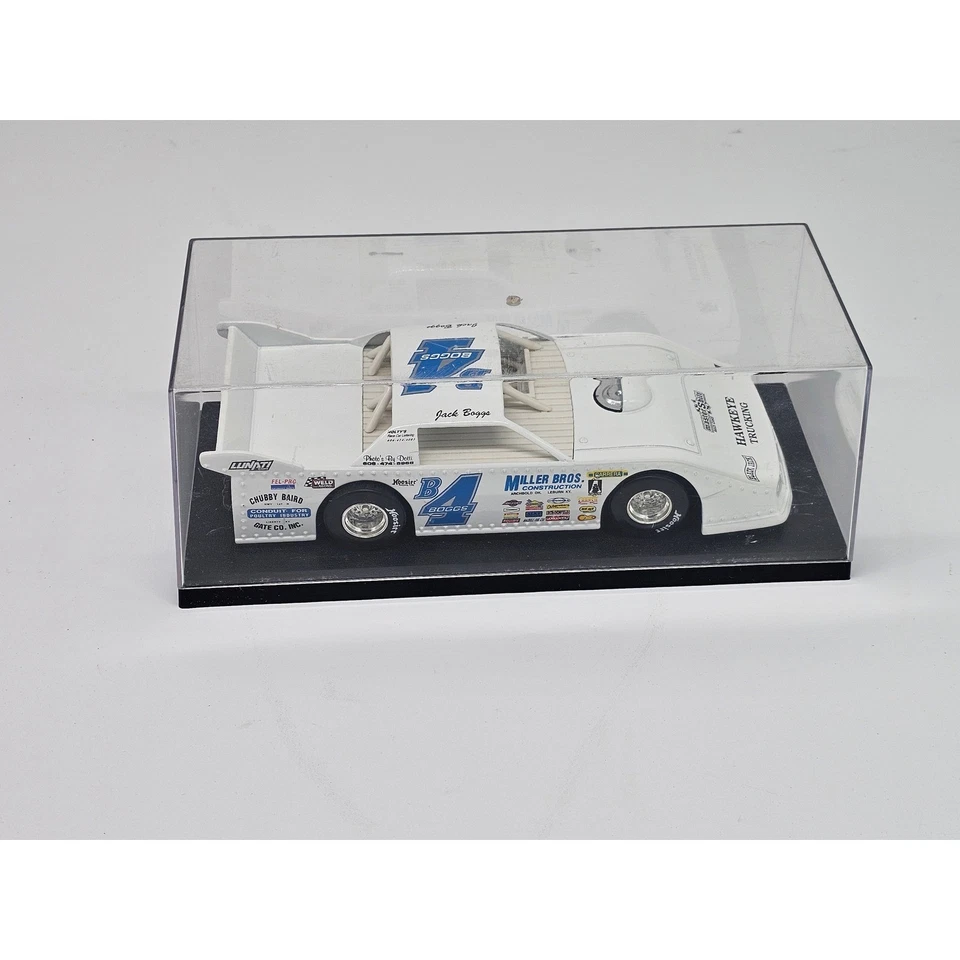 Jack Boggs #B4 Miller Bros. 2005 Dirt Late Model Stock Car 1:24 Diecast Foto 2 de 4