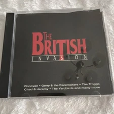The British Invasion CD Album Pop Rock Laserlight Jewel Case Standard Black