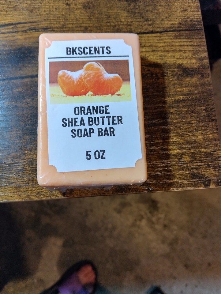 HANDMADE ALL NATURAL SHEA BUTTER SOAP BARS 5 oz | eBay