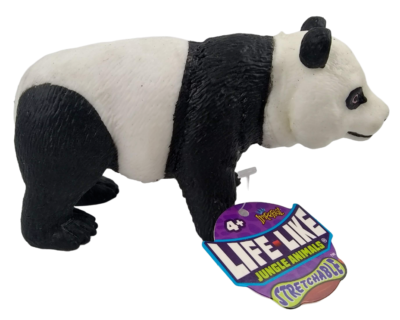 Panda Bear Ja-Ru Imperial Life Like Jungle Animal Stretchable Toy Figure  Stretch