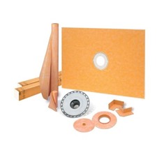 Schluter Kerdi-Shower-Kit without Grate - 38" x 60"