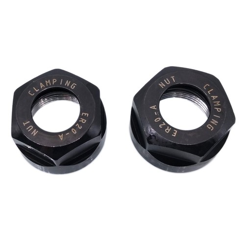 2-Pack ER20 Collet Clamping Nuts For CNC Milling & Lathe - US Stock 4 thumbnail image