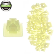20PCS Retainers / Universal License Plate Mounting Hardware Plastic Insert Clips