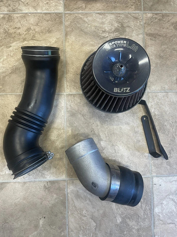 Blitz 59044 LM SUS Power Core admisión de aire rojo se adapta a: 93-98 Toyota Supra Turbo Foto 2 de 4