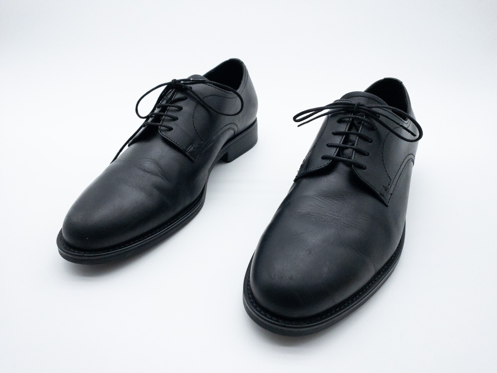 MANGO Hombre Zapatos de Cordones Bajo Negocios Negro Talla 42 Eu Tipo 18737-98