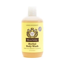 Herbal Body Wash Lemon Rosemary  12.9 Oz By Moon Valley Organics