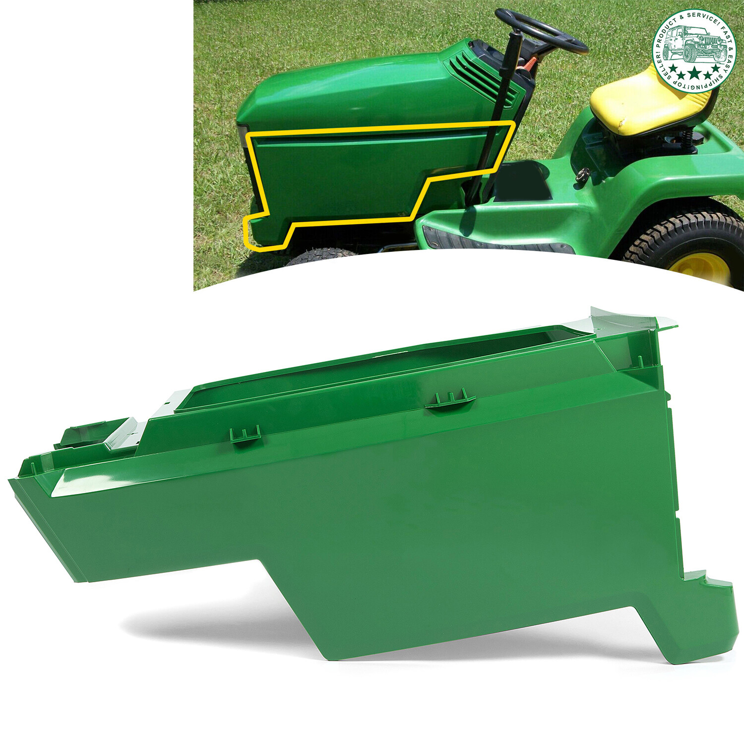 Gruppo Mandrino John Deere OEM AM121342 Per Tosaerba LX188, LX176, LX178, 48 Pollici, Usato