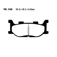 EBC BremsbeläGe Vorn Passend FüR Yamaha XJ 600 Diversion Bj. 1998-2003