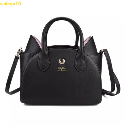 Anime Sailor Moon Luna Handbag Leather Purse Single Shoulder Bag Satchel Gifts