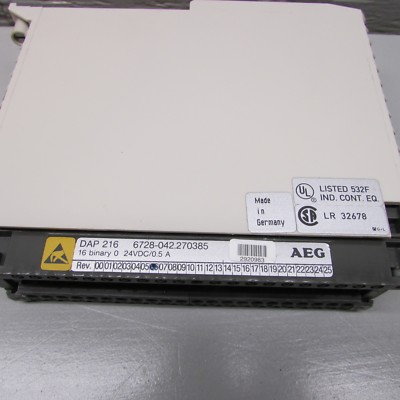 AEG Dep 216 6728-042244630 Output Module Lot of 6!