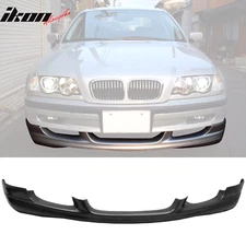 Fits 99-01 BMW E46 3-Series Euro Style Front Bumper Lip Spoiler Chin Splitter PU