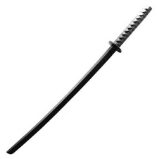 Bokken 100 cm Holzschwert Aikido Kendo Katana schwarz Kunststoff Polypropylen