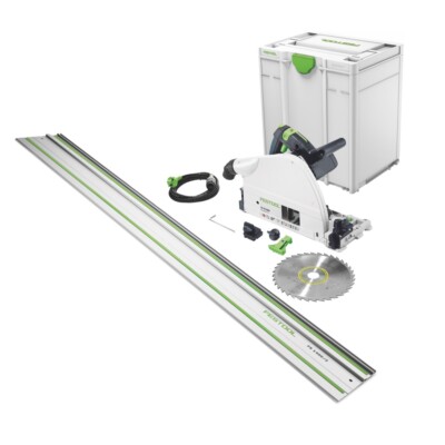 Festool TS 75 EBQ-Plus-FS Tauchsäge 1600 W 210 mm + FS 1400/2 + Systainer 576115