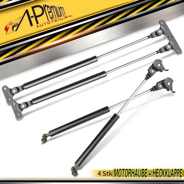 4X Gasfeder Heckklappe+Motorhaube FüR Toyota Land Cruiser 80 J8 90-97 4.0-4.5L-image
