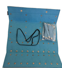 Hanging Headband Holder Organizer Hanging Storage Display 18.5L X 16"W Blue