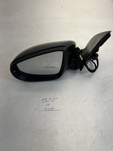 2010-2014 Volkswagen Golf Left Side Mirror OEM.