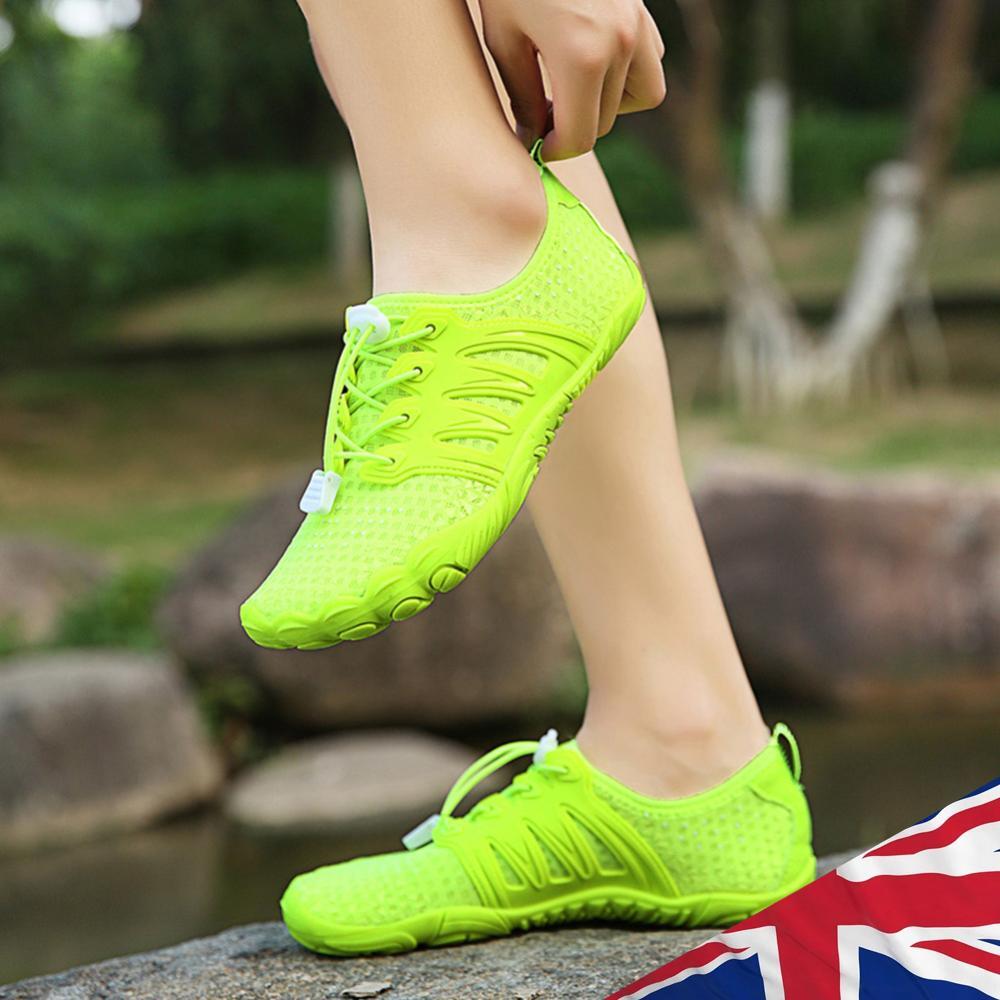 SAOLA Sneakers Traspiranti Indoor Scarpe Sportive Antiscivolo Fascia Elastica Fitness Calzature