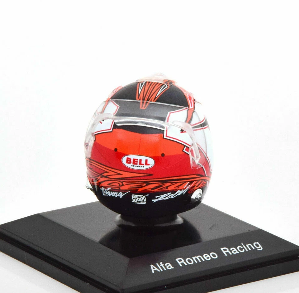 SPARK 1/8 MODELLINO CASCO AUTO F1 ALFA ROMEO FERRARI RAIKKONEN 2019 MODELLISMO - Immagine 4 di 4