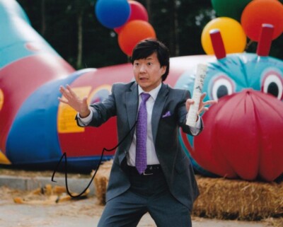 KEN JEONG signed Autogramm 20x25cm FURRY VENGEANCE in Person autograph COA