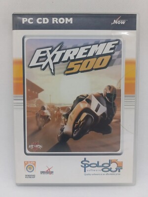 Extreme 500 (PC Racing Game Win 95 / 98 / XP) Brand New & Sealed  * Super Rare