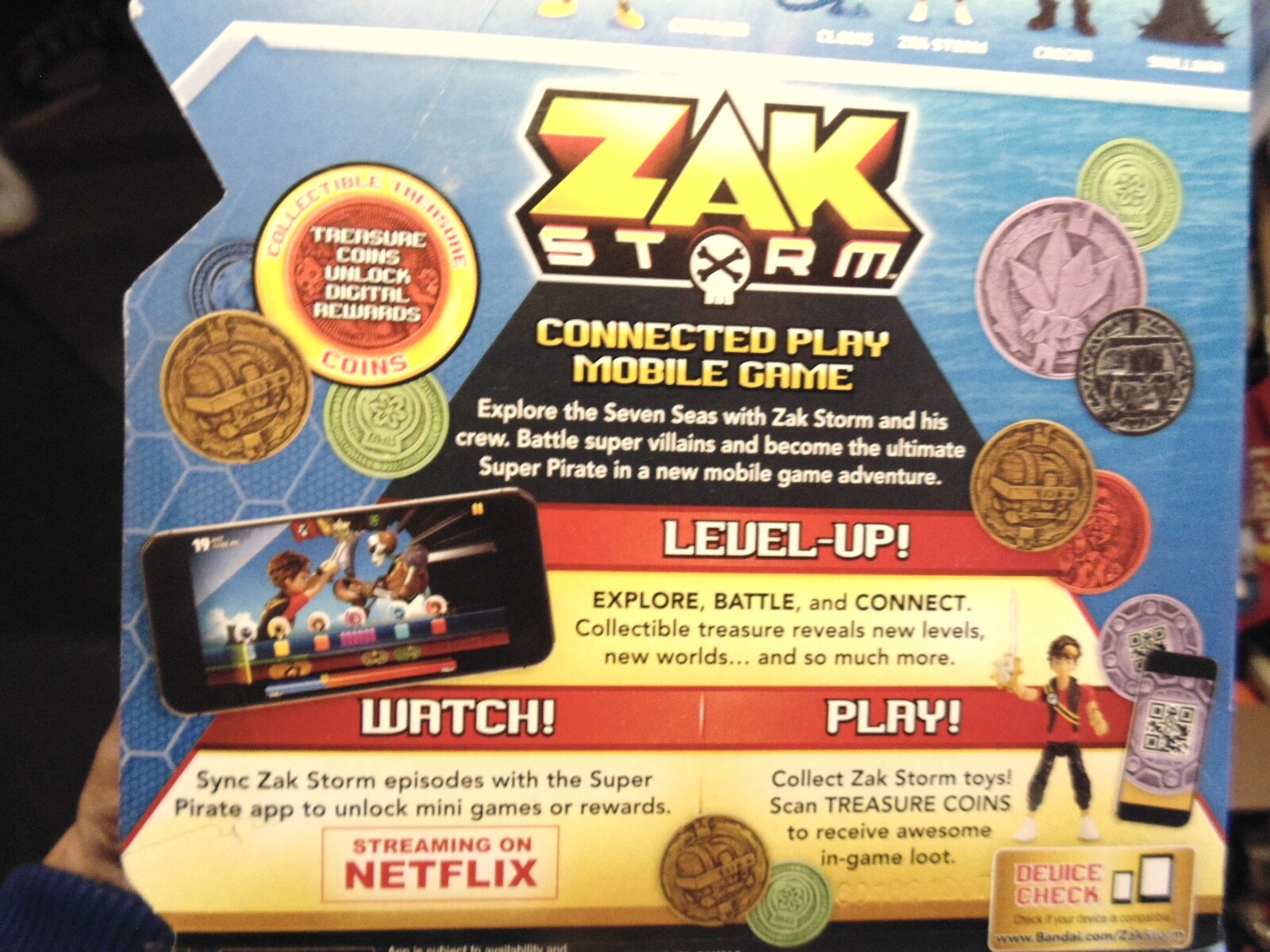 Zak Storm Action Figure By Bandai Nib Tiendamia Com