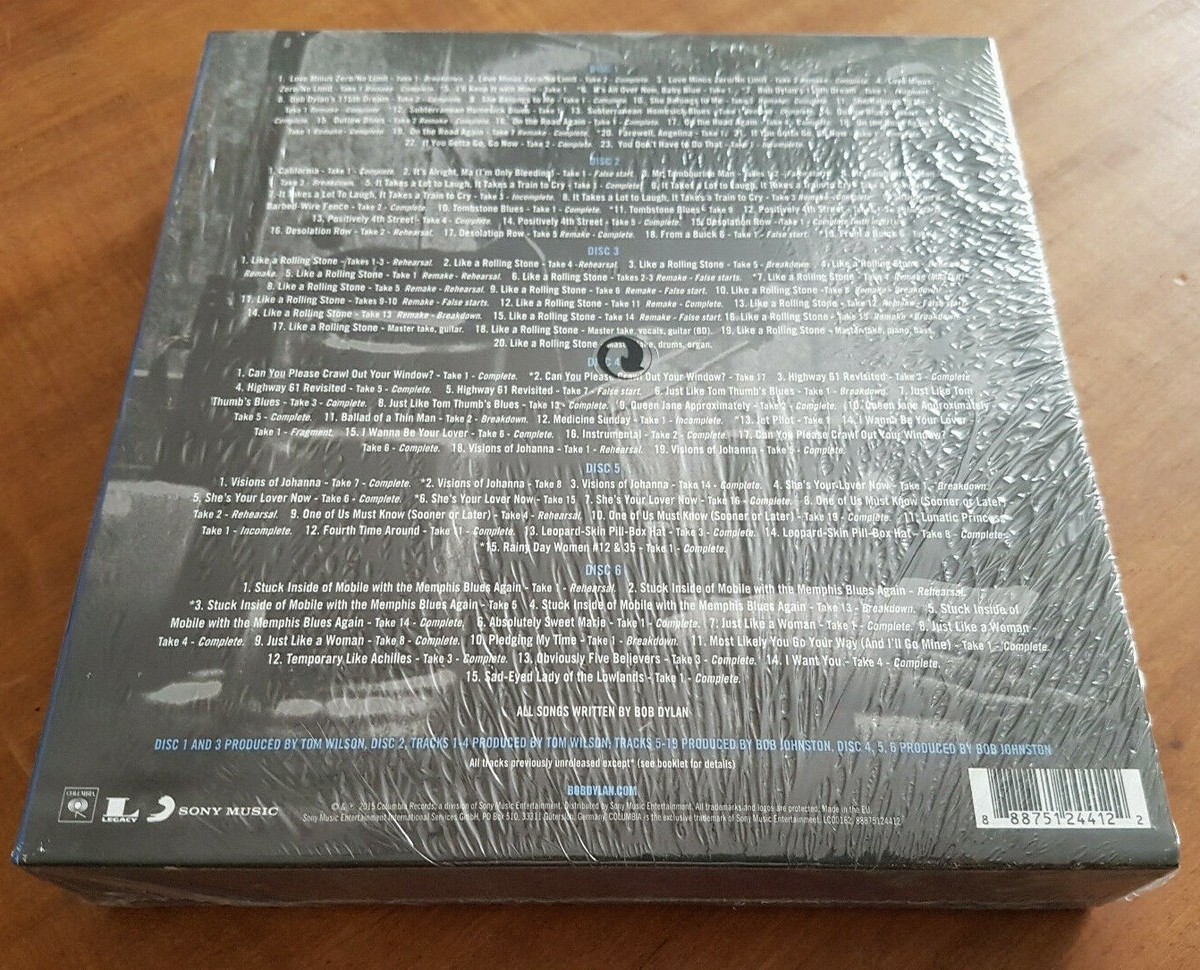 BOB DYLAN Bootleg Series Vol.12 The Cutting Edge Columbia 6 BOB DYLAN Bootleg Series Vol.12 The Cutting Edge Columbia 6