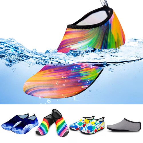 Schnelltrocknende Aqua Socke Wasser. Schuhe. Strand Surfen. Schwimmen rutschfest. Neoprenanzug. Erwachsene/Kinder - Bild 2 von 28